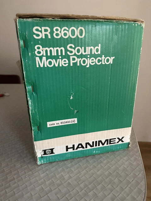 Cine film projector HANIMEX SR8600 super 8  SOUND + info
