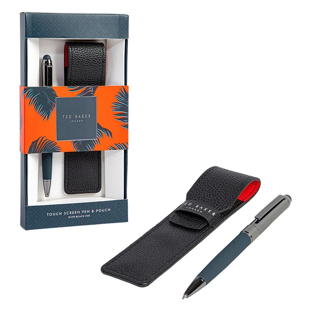Ted Baker - Navy Touch Screen Pen & Black Case in Gift Box