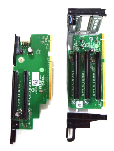 Dell DD3F6 VKRHF Riser Card SET for PowerEdge R720, R720XD, SC8000 Servers