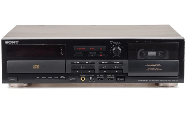 SONY TXD-R11 CD Player Cassette Deck / Maintained 1 Year Warranty [2] £ ...
