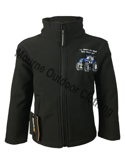 MANTEAU VESTE ENFANT New Holland Tractor Regatta fermeture éclair