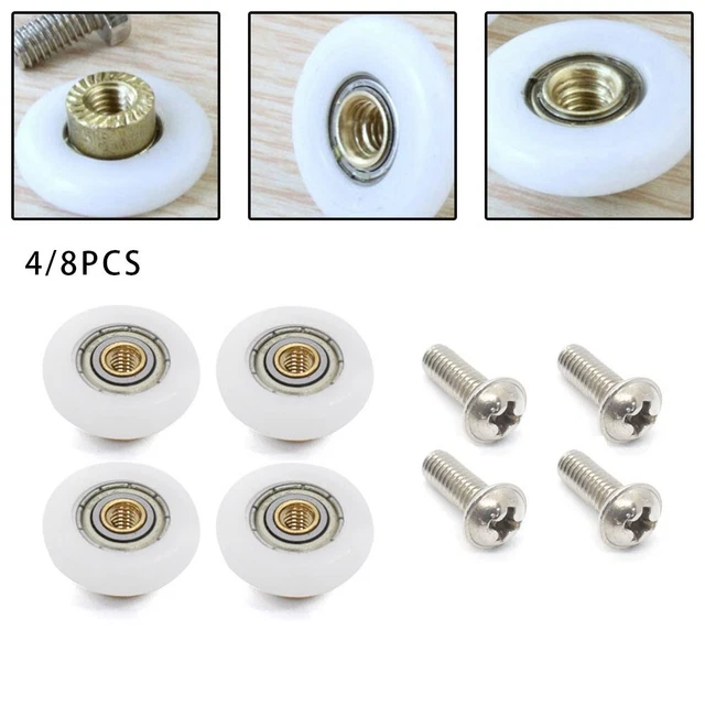 Rodillos de puerta de polea de alta calidad exquisitos prácticos diámetro de rueda de 19 mm