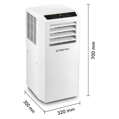 TROTEC Climatiseur local PAC 2610 S Air conditionné mobile 2,6 kW / 9000 Btu 2