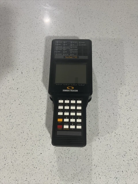 SUNRISE TELECOM SUNSET T10 Handheld Multi Cable Tester For Parts