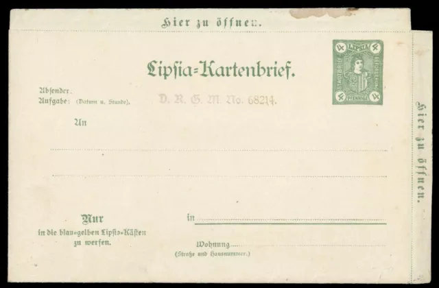 Deutsches Reich Stadtpost, K 4, Brief - 2719311