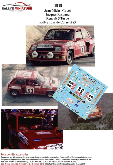 Renault 5 Turbo 3E @ Tour de Corse Historique | Rallye