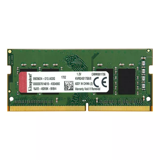 Kingston Laptop Memory RAM DDR4 4GB 8GB 16GB 32GB 2400 2666 3200 Notebook SODIMM 2