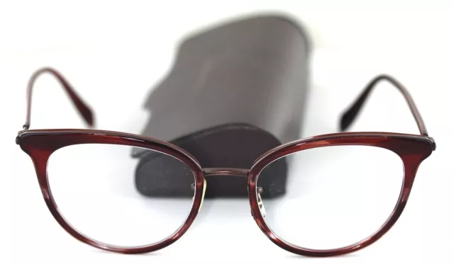 Oliver Peoples Braun/Rot Brille glasses FASSUNG Eyewaer