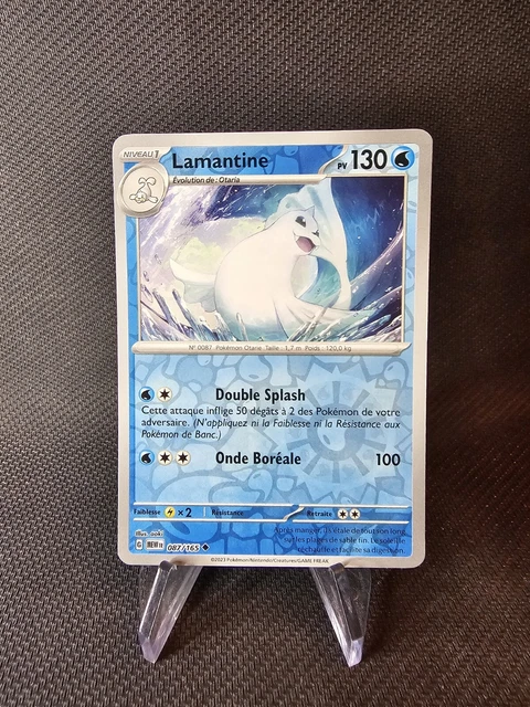 Pokemon Card Lamantine 087/165 Reverse EV3.5 Scarlet & Purple Mew 151fr