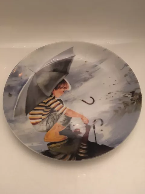 Donald Zolan COLLECTOR’S PLATE TOUCHING THE SKY  1982 Boxed (A4)