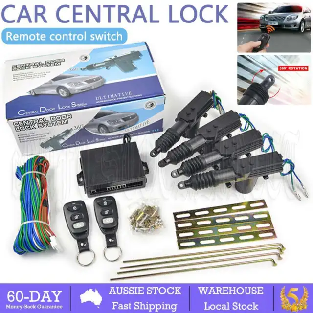 Remote Control Car Door Keyless Entry Central Lock Locking Kit Security System