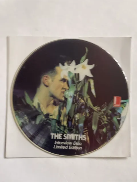 The Smiths Limited Edition Picture Interview Disc 12” Vinyl