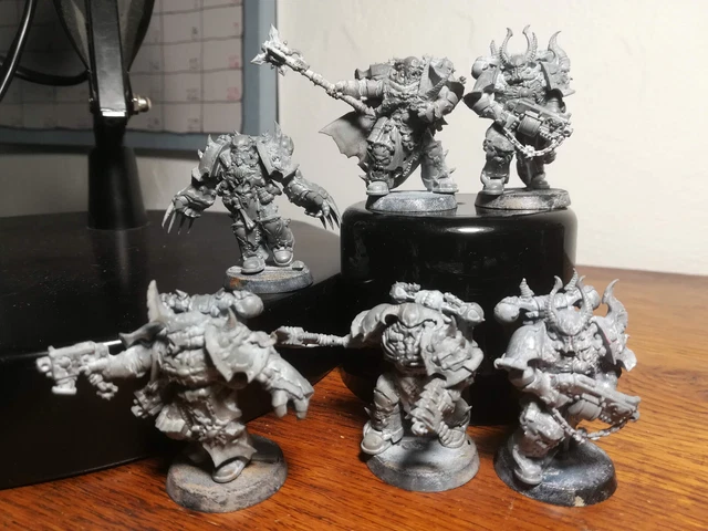Set D'armée Warhammer 40k - Chaos Knights - Démontées Et Non Peintes - VF