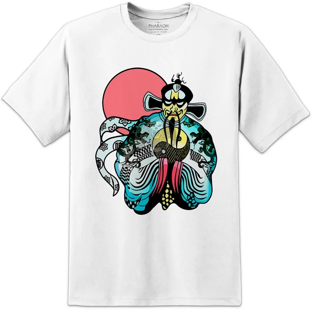 Mens Big Trouble In Little China Fu Man Chu Jack T Shirt Vest Movie Top Retro