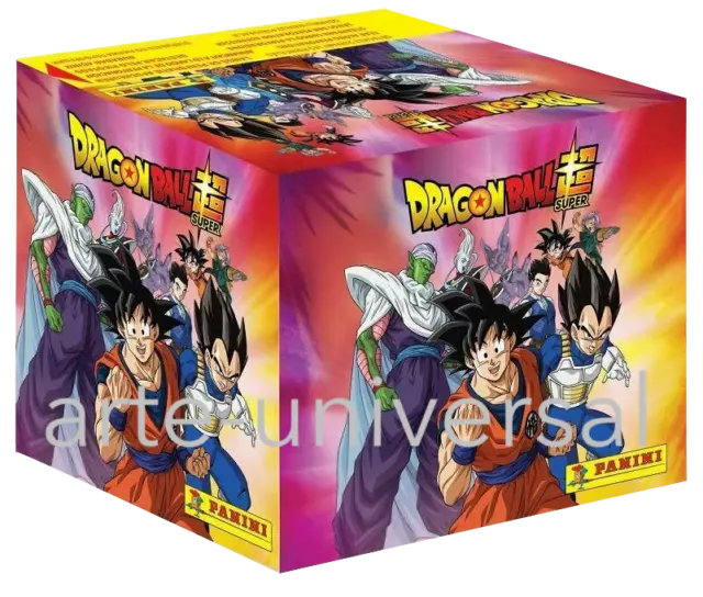 Dragon Ball Super 2 PANINI 250 Stickers Collection booster 50 packs BOX