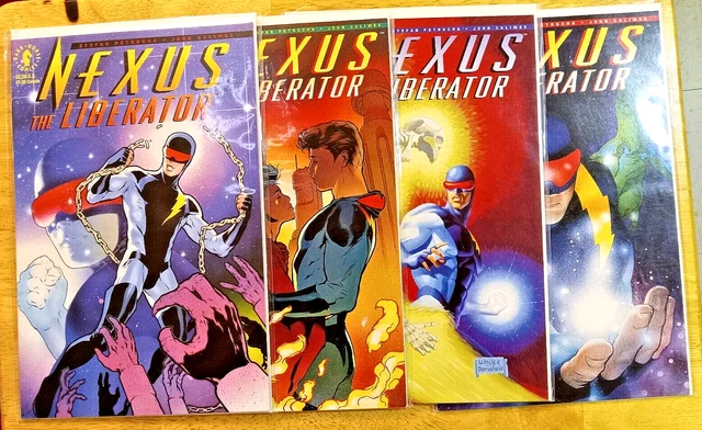 NEXUS-THE LIBERATOR #1-4 FULL SET COMPLETE RUN-HiIGH GRADE -DARK HORSE-BOARDED 3