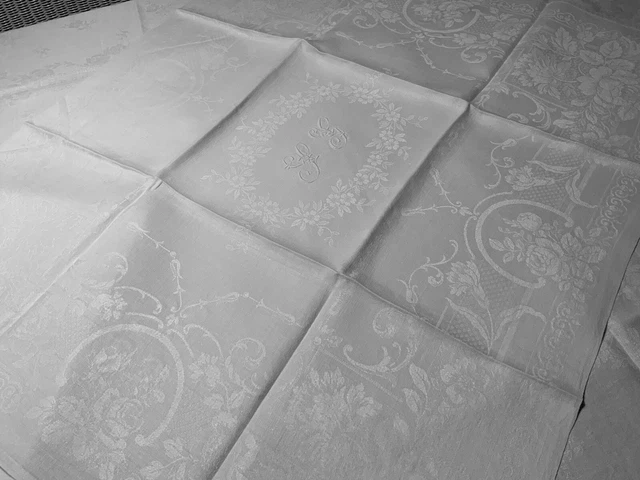 Serviette de Table en Polyester motif arbre de noë... - Grandado