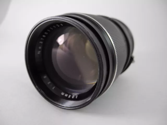 Canon Fd Vivitar 135/2.8 Perfect Glass All Works Well Very Sharp Parts Or Repair