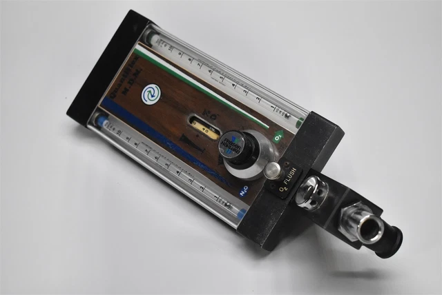 Quantiflex MDM Dental Nitrous N2O Flowmeter Anesthesia Conscious Sedation Unit