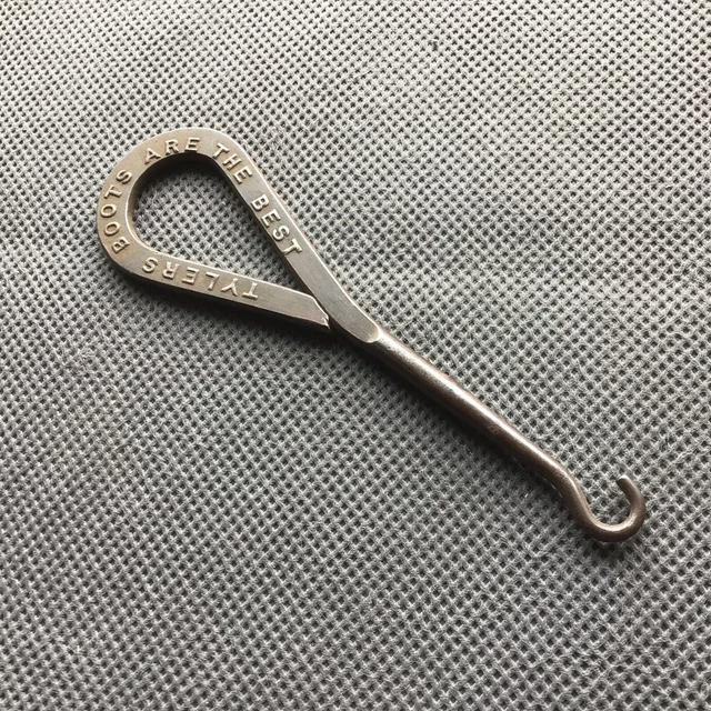 Antique Tylers Of Leicester Boot Button Hook. “Tylers Boots Are The Best”