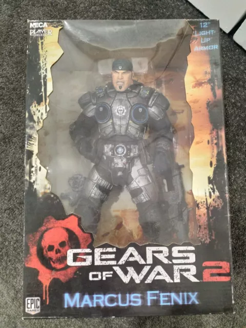 Hello! This is one of my favorite collectibles, the hot pink Deadly Cute  retro lancer from GoW3! I always played as Ben with this skin in Horde.  Anybody else own one of