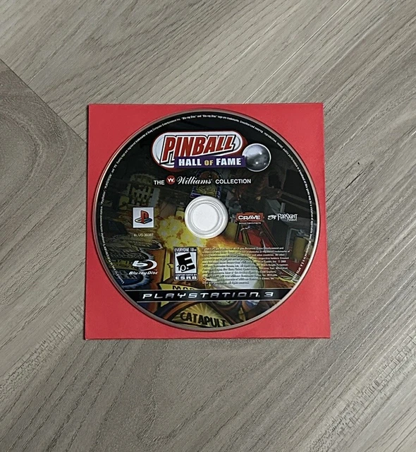 PINBALL HALL OF Fame The Williams Collection (Sony PlayStation 3, 2009