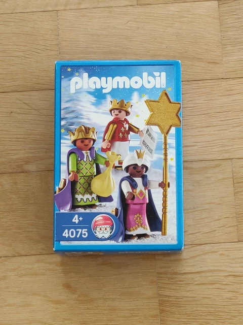 PLAYMOBIL 4075 CANTANTE Estrella, Tres Reyes Magos Reyes