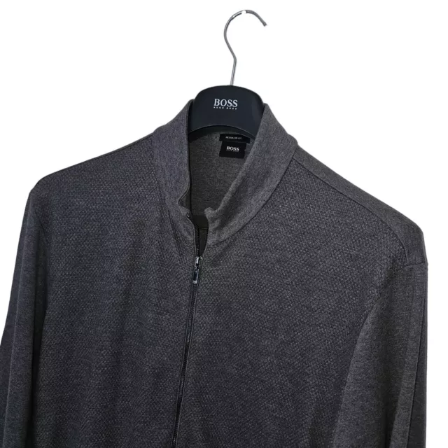 Men's BOSS HUGO BOSS Premium REGULAR Fit Grey Casual JACKET Size XL *VGC*