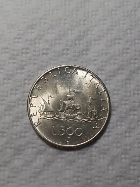 Italy, 500 lire,  1966, Silver Coin