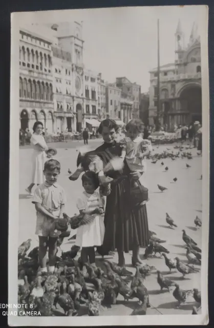 Venezia 1953 Meravigliosa Foto Cartolina
