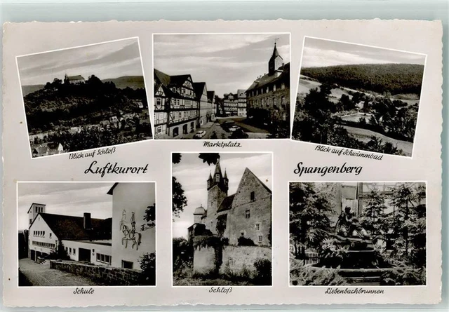 39511123 - 3509 Spangenberg Schule Marktplatz Schloss Schwimmbad