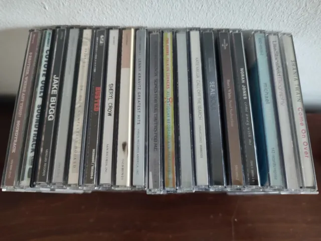 DB325) 19 x Used CDs good used condition but untested (wear to cases)