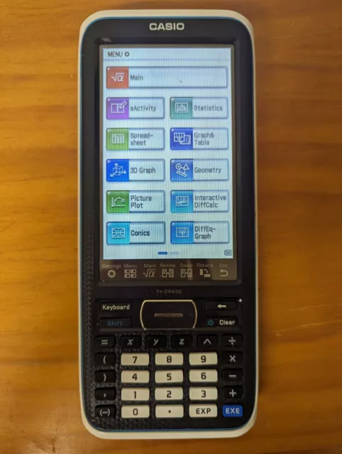 Casio FX-CP400 Classpad Colour Graphing Calculator With Stylus Pen
