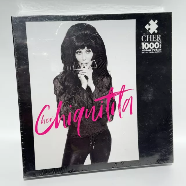 CHER Chiquitita 1000 Piece Puzzle 20" x 27" NEW Factory Sealed 2020