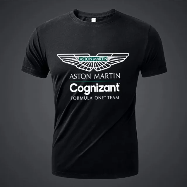 🏎 Camiseta Aston Martin Negra 👕 Fernando Alonso ✅ Edición Especial