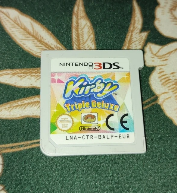 JEU PAL &KIRBY TRIPLE DELUXE" NINTENDO 3DS / 2DS LOOSE TRES BON ETAT