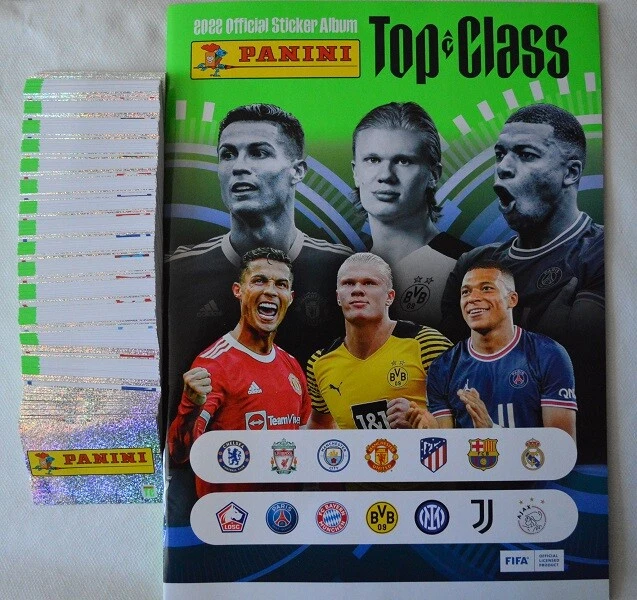 Top Class Sticker PANINI TOP CLASS 2022 Komplett Set alle 366 sticker + Leeralbum Neu EUR ...