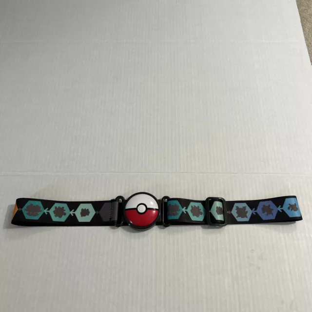 2018 Pokémon Clip N Go Pokeball Belt Adjustable Strap Multicolor