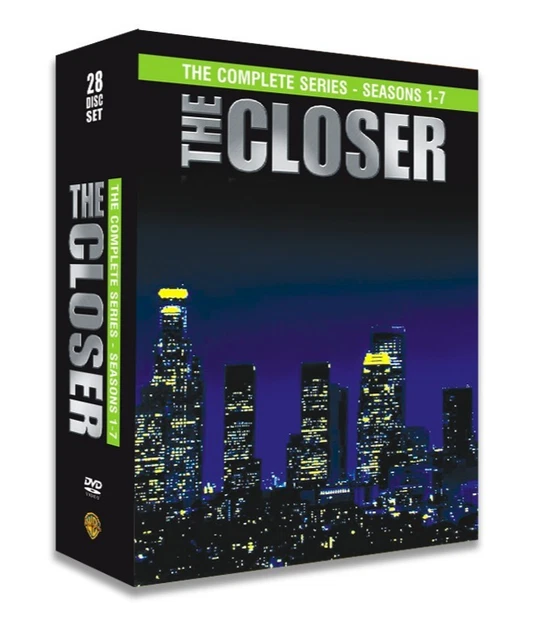 THE CLOSER: COMPLETE TV Series Season 1-7 (DVD 28-Disc Box Set