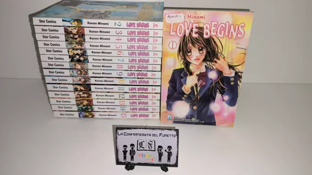 Love Begins Serie Completa 1/15 Star Comics Manga - In Condizoni Ottime