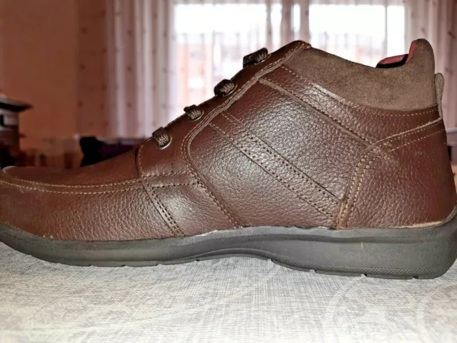 Scarpe Stivaletti Bata Comfit Pelle Marroni Tg 41 Nuove Mai Calzate 3