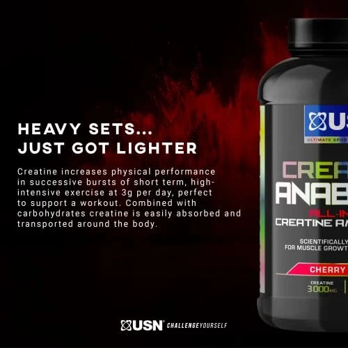 USN CREATINE ANABOLIC all in One Creatine Amino Muscle Building Stack