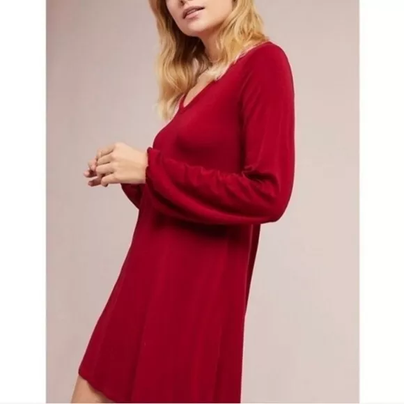 Anthropologie Michael Stars Red Dress Small NWT