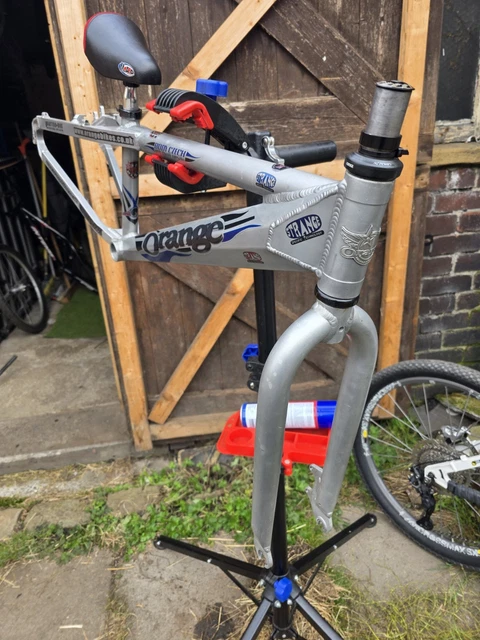 ORANGE RETRO MOUNTAIN bike zero trials frameset PicClick UK