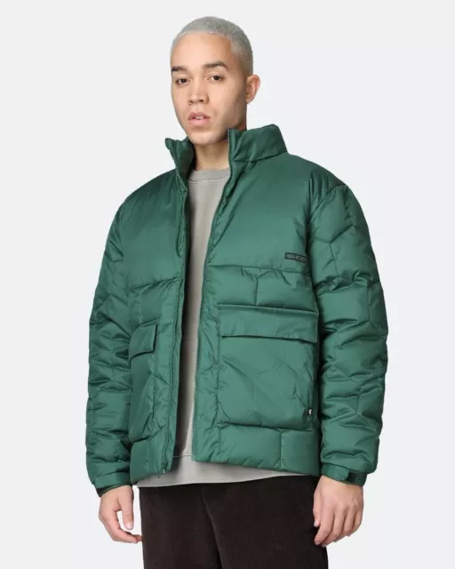 Cappotto tampone imbottito NIKE uomo con cappuccio SB Storm-FIT Ishod Wair sintetico GRANDE verde