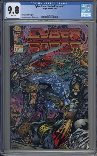 Cyberforce Limited Series # 2 CGC 9.8