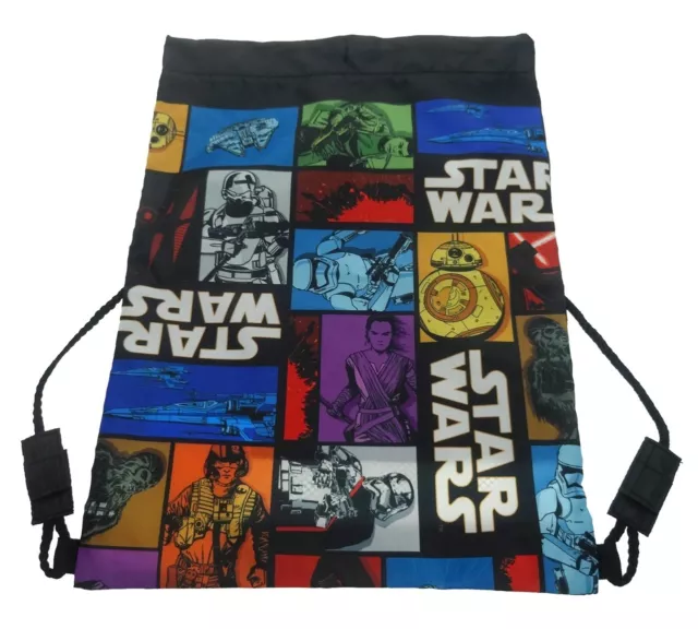 Borsa da allenamento ufficiale Star Wars 43 cm. Borsa P.E. Nero/Multicolore