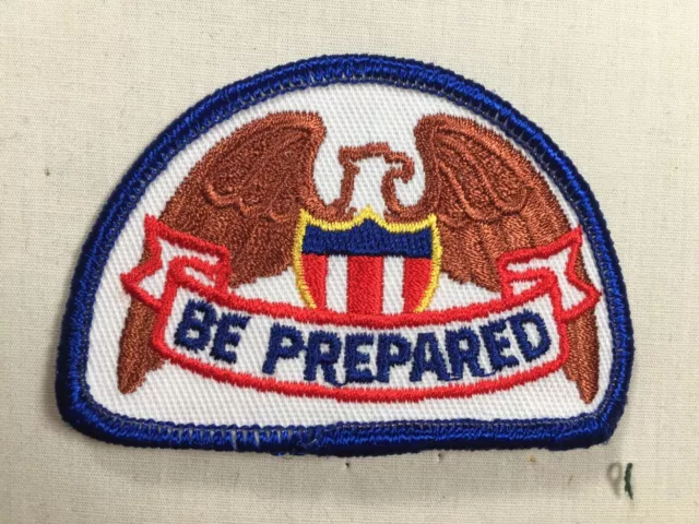 Generic Boy Scout Be Prepared badge BSA Activity Patch