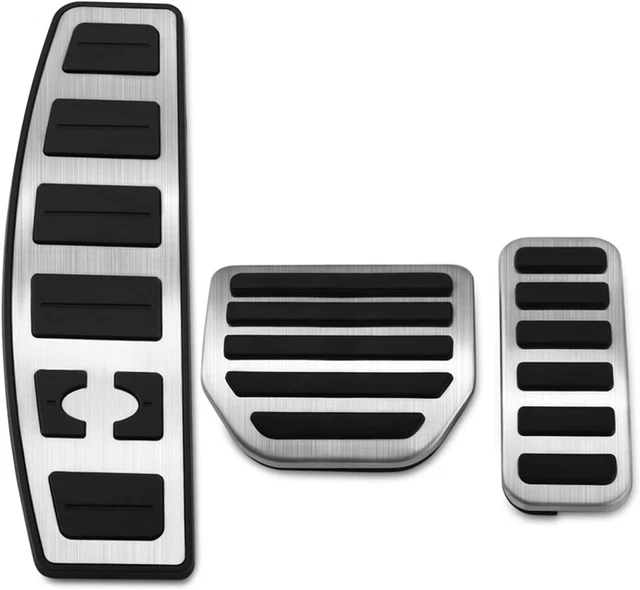 MYMOCCY Foot Rest Pedal Brake Fuel Gas Pad Cover for Compatible with Land Rover