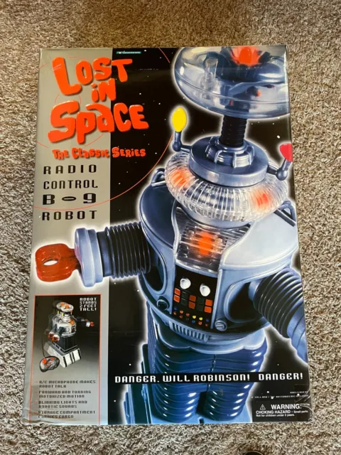 1998 Trendmasters Lost In Space Classic Tv Show 24”  Remote Control  B-9 Robot